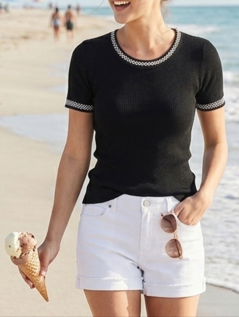 WHBM Sweater Top - Size M